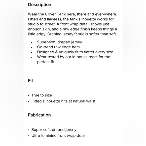 Two ALO Cover Tanks in Black and Raisin - Picture 8 of 8